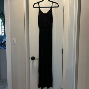 Lush Black Maxi Dress